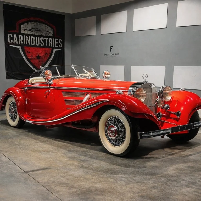 Mercedes-Benz 500 K Spezial-Roadster nach der Oldtimeraufbereitung bei CarIndustries
