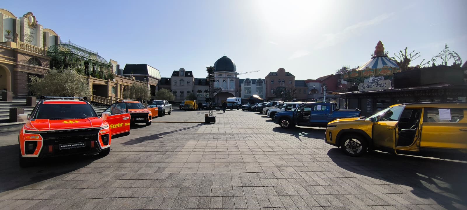 Pressefahrzeug professionell betreut