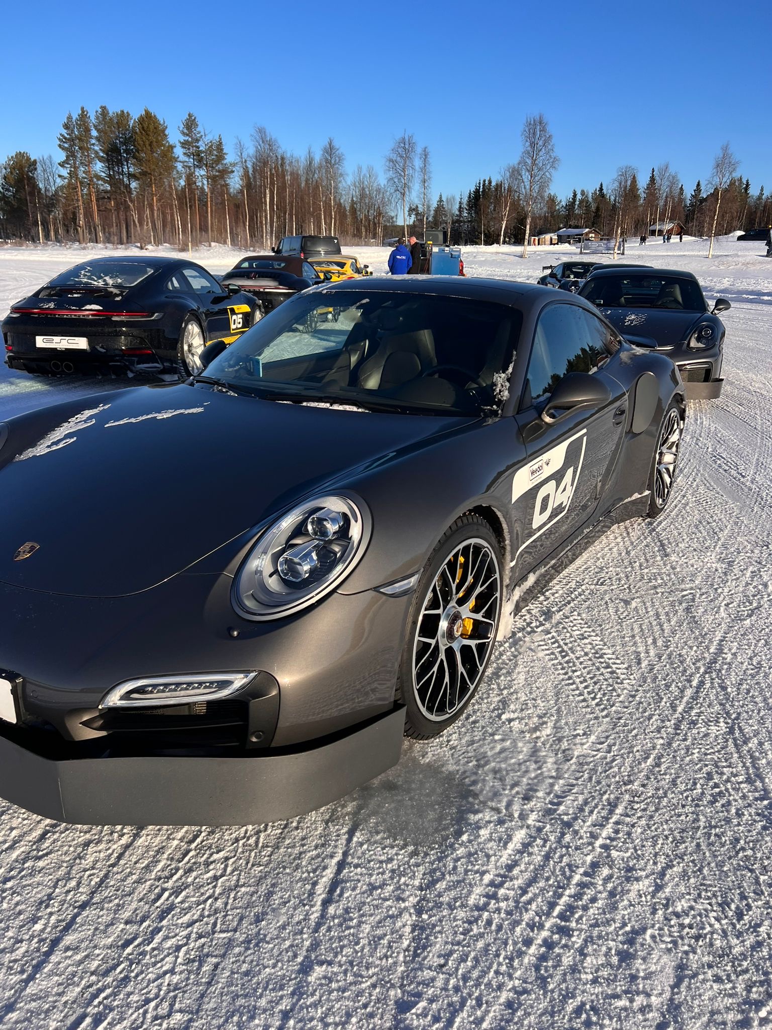 Porsche beim ESC Event in Schweden