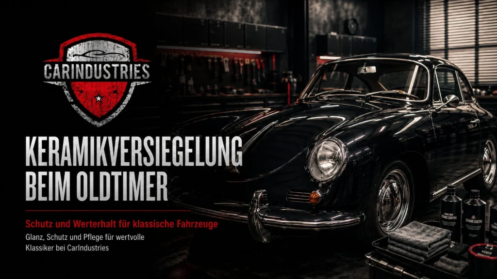 CarIndustries Blogbeitrag: Keramikversiegelung beim Oldtimer