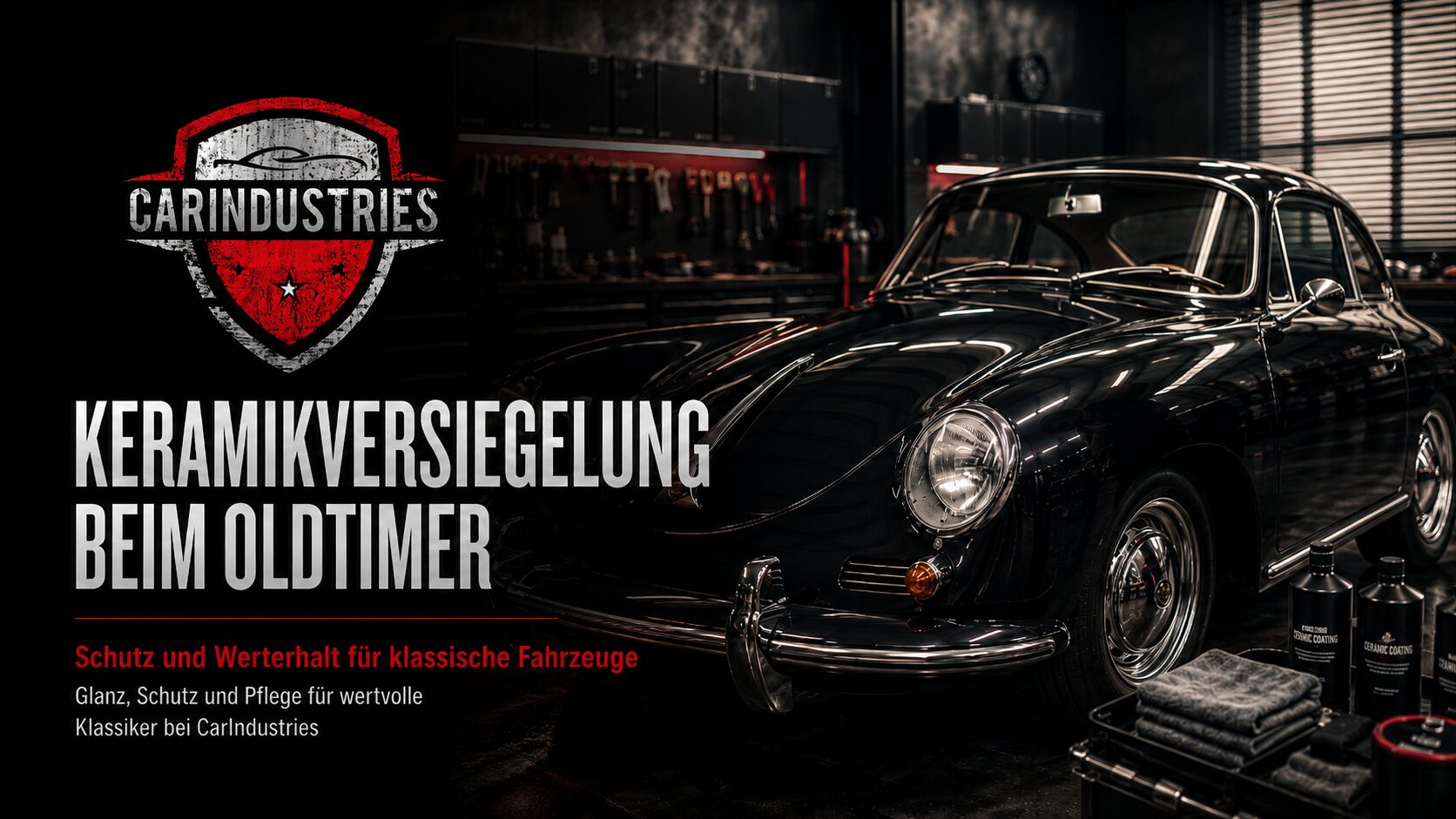 CarIndustries Blogbeitrag: Keramikversiegelung beim Oldtimer