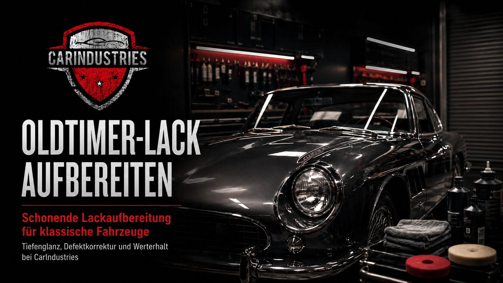 CarIndustries Blogbeitrag: Oldtimer-Lack aufbereiten